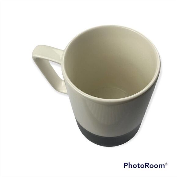 Starbucks Two Tone BLACK Rectangular Handle Mug - Picture 2 of 11